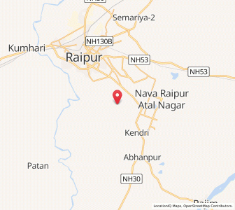 Map of Bhatgaon, Chhattisgarh