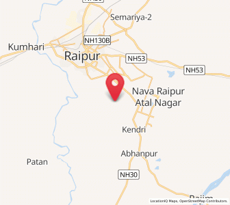 Map of Bhatgaon, Madhya Pradesh