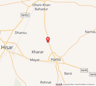 Map of Bhatla, Haryana
