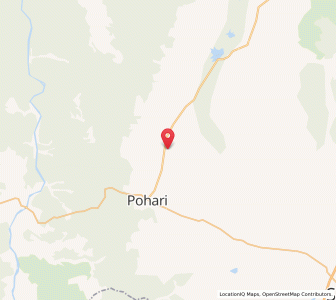 Map of Bhatnawar, Madhya Pradesh