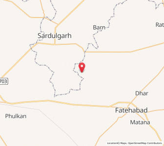 Map of Bhattu Khurd, Haryana