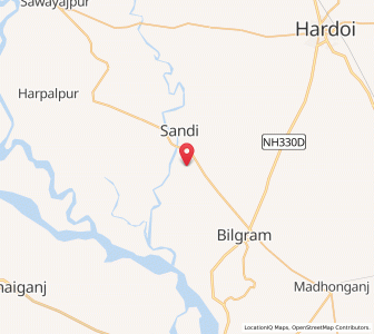Map of Bhau Purwa, Uttar Pradesh