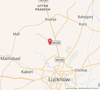 Map of Bhauli, Uttar Pradesh