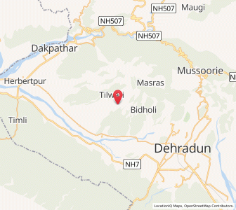 Map of Bhauwala, Uttarakhand