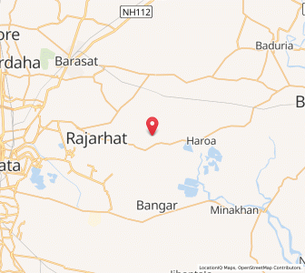 Map of Bhayda, West Bengal