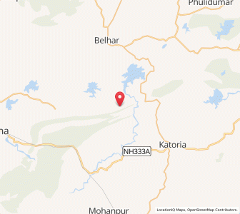 Map of Bhelwa, Bihar