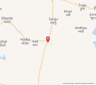 Map of Bherandiala, Gujarat