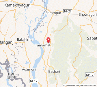Map of Bherbherigaon, Assam