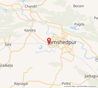 Map of Bhetia, Jharkhand