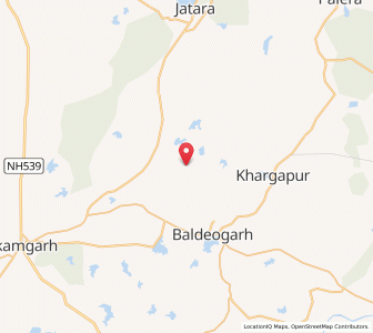 Map of Bhetoni, Madhya Pradesh