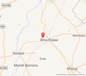 Map of Bhilawali, Madhya Pradesh