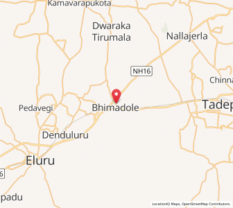 Map of Bhimadolu, Andhra Pradesh