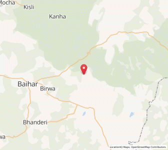 Map of Bhimlat, Madhya Pradesh