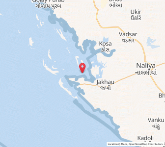 Map of Bhit, Gujarat