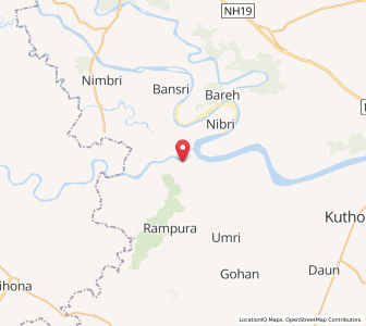 Map of Bhitaura, Uttar Pradesh