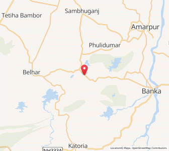 Map of Bhitia, Bihar