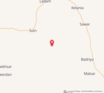 Map of Bhojasar Bara, Rajasthan