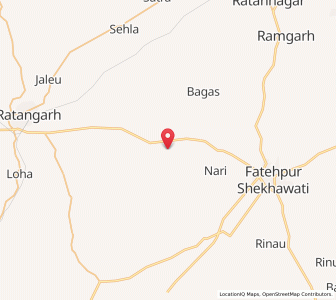 Map of Bhojdesar, Rajasthan