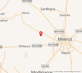 Map of Bhola, Uttar Pradesh