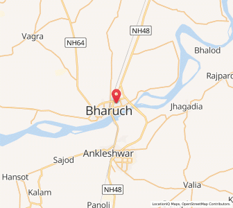 Map of Bholav, Gujarat
