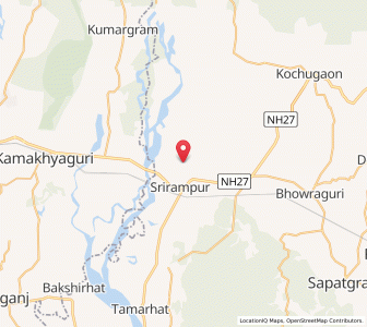 Map of Bhomrabil, Assam