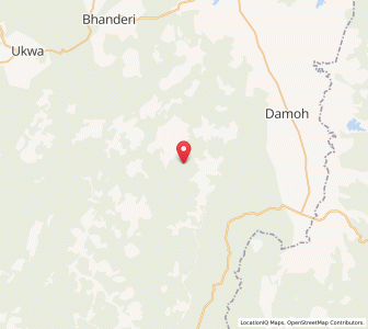 Map of Bhongadwar, Madhya Pradesh