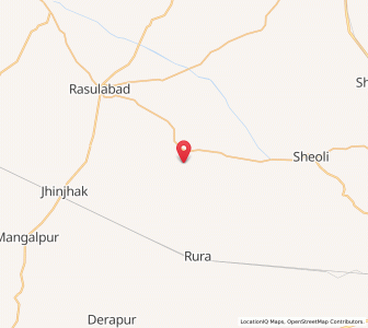Map of Bhontari, Uttar Pradesh