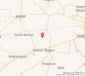 Map of Bhopa ki Dhani, Rajasthan