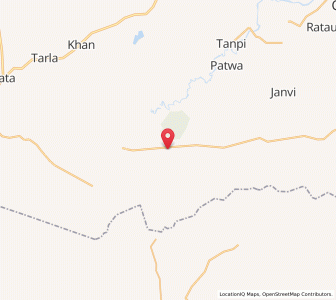 Map of Bhowatra, Rajasthan