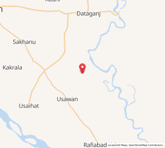 Map of Bhudia, Uttar Pradesh