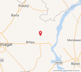 Map of Bhukarheri, Uttar Pradesh