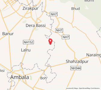 Map of Bhukhri, Punjab