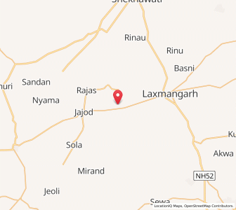 Map of Bhuma Chhota, Rajasthan