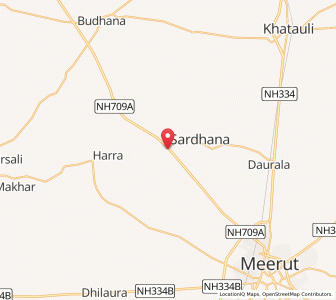 Map of Bhuni, Uttar Pradesh