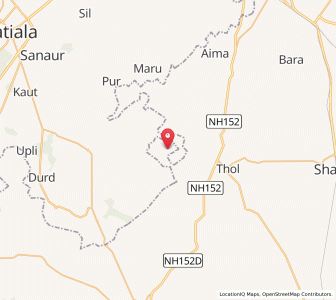 Map of Bhunni, Haryana