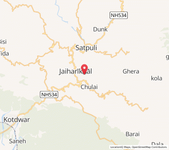 Map of Bhunwali, Uttarakhand