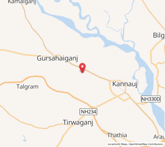 Map of Bhurjani, Uttar Pradesh