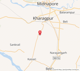 Map of Bhurkundi, West Bengal