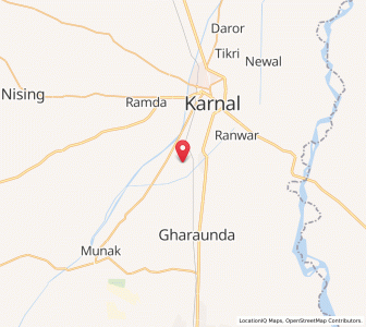 Map of Bhusli, Haryana