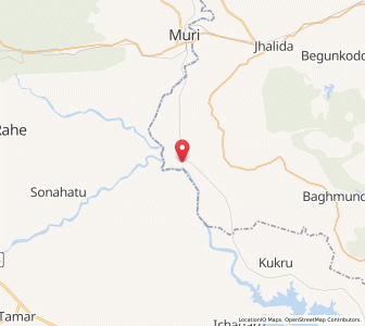 Map of Bhusudih, West Bengal