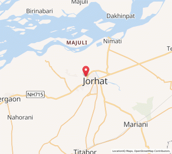 Map of Bhutiagaon, Assam
