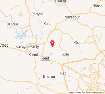 Map of Biatul, Andhra Pradesh
