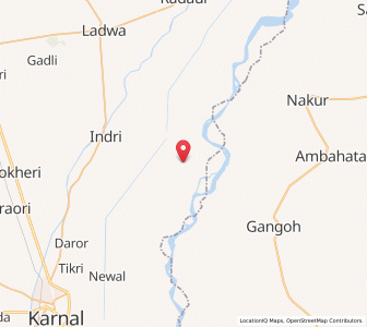 Map of Bibipur, Haryana