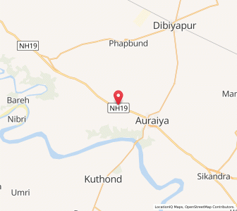 Map of Bichauli, Uttar Pradesh
