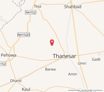 Map of Bichganwan, Haryana