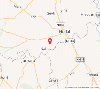 Map of Bichhor, Haryana