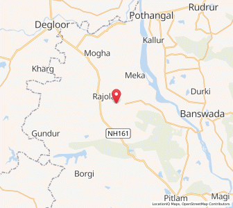 Map of Bichkunda, Andhra Pradesh