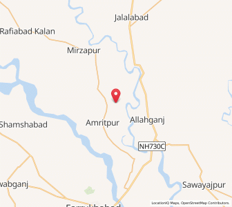 Map of Bichpuria, Uttar Pradesh