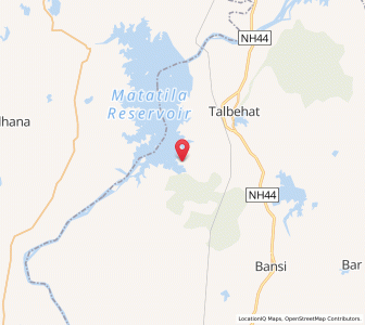 Map of Bigha, Uttar Pradesh