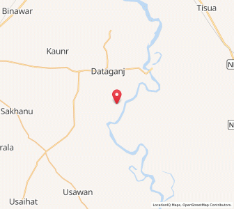 Map of Biharipur, Uttar Pradesh